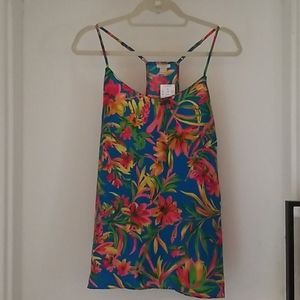 J. Crew floral tank